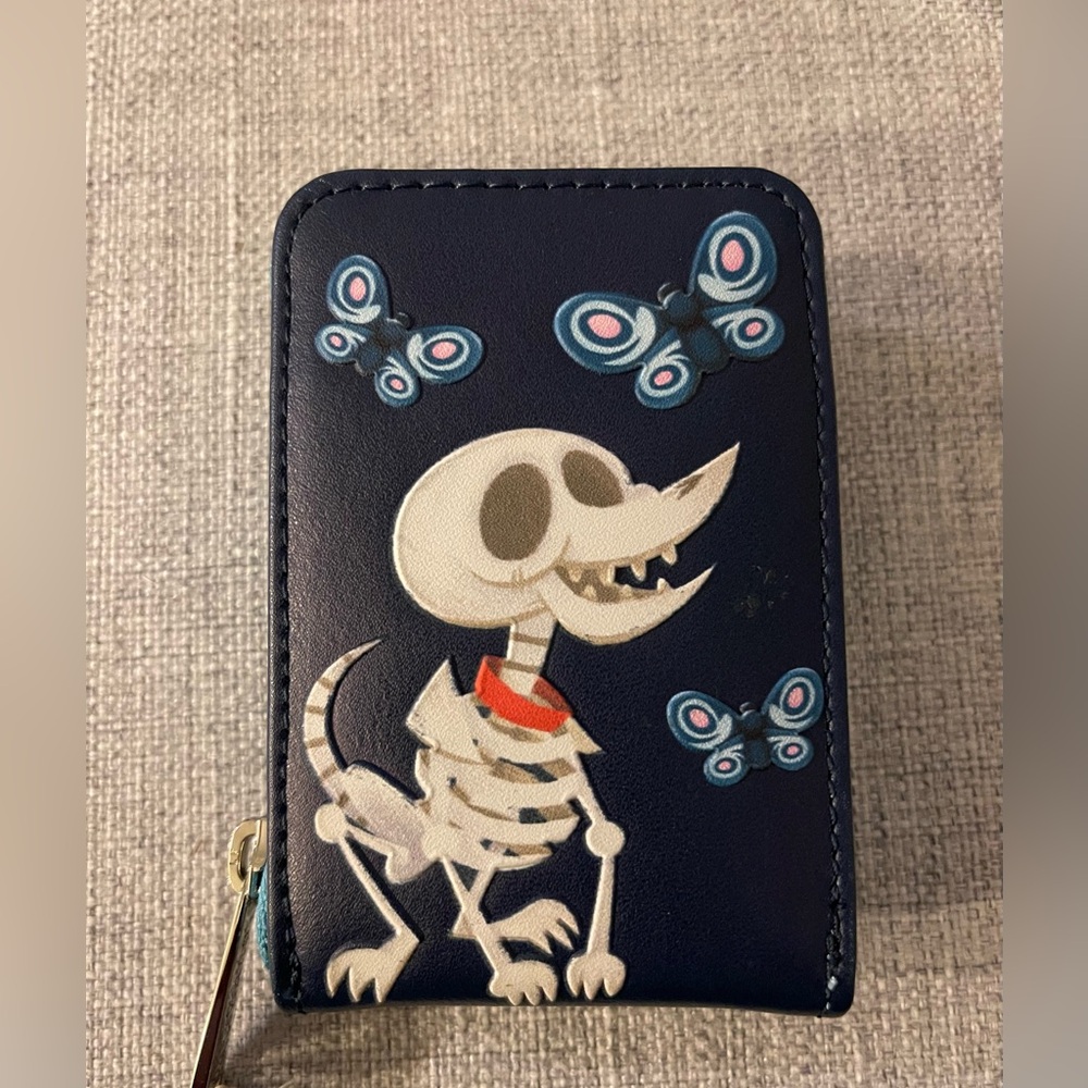 Loungefly Corpse Bride Scraps Glow-In-The-Dark Accordion Wallet